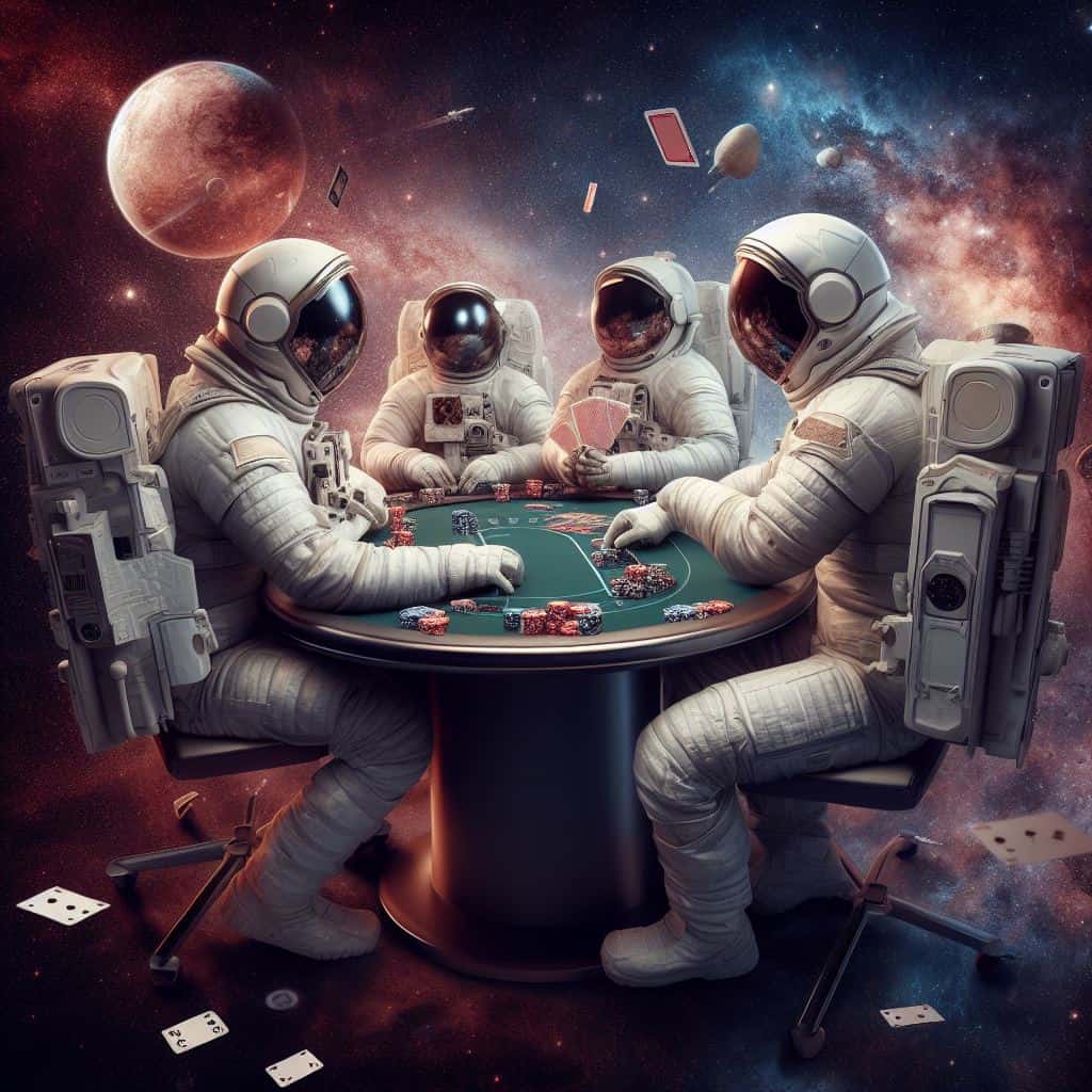 astronaut-playing-poker-space