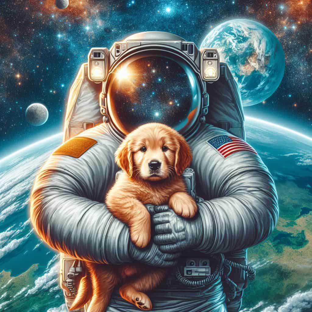 astronaut-in-space-with-dog